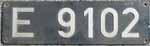 E91 02 in Guss-Alu-Gro. Schilder der E91 sind uerst selten, die meisten waren nur aufgemalt !