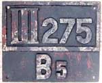 sterreich, III.275, B5, Kniglich und Kaiserliche Eisenbahn