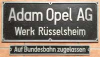 Privatlok der Adam Opel-AG, Rsselsheim