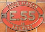 Sd-Afrika, SAR E.55 IE, von Elektrolok