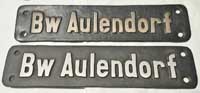 zwei gleiche F�lschungen Bw Aulendorf
