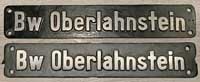 Bw Oberlahnstein in GAlMg3(Cu), oben original unten falsch