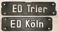 F�lschung ED Trier und ED K�ln aus 2024